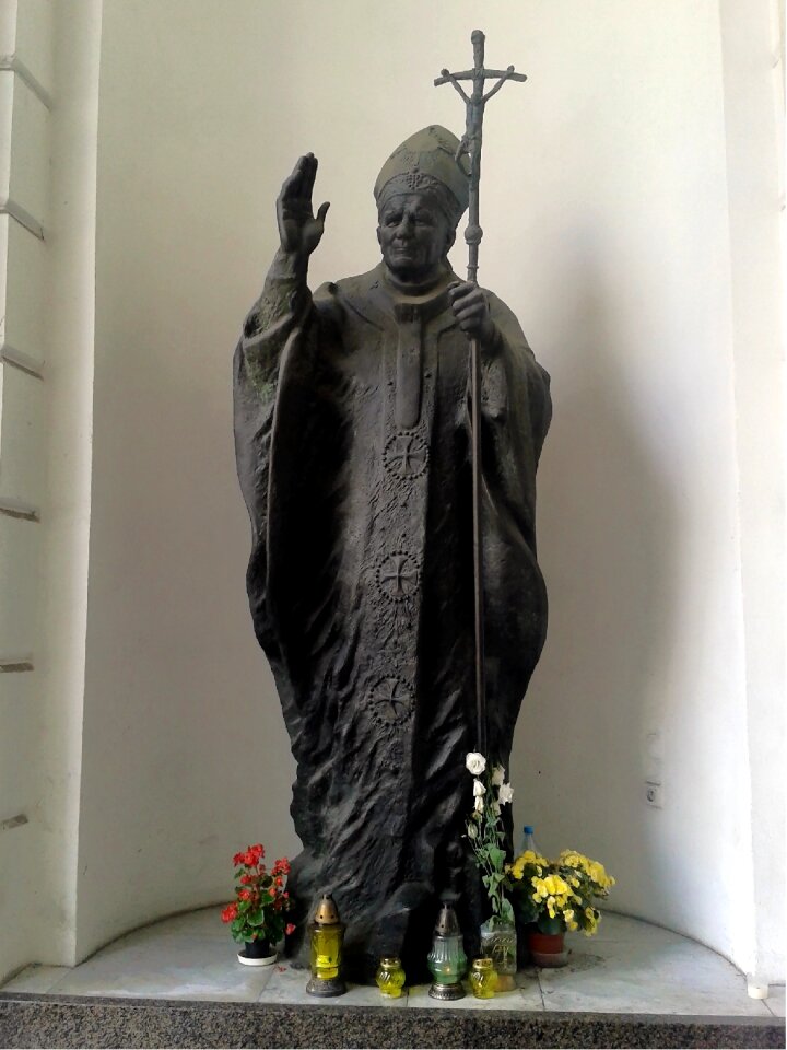 Pope john paul ii warsaw poland