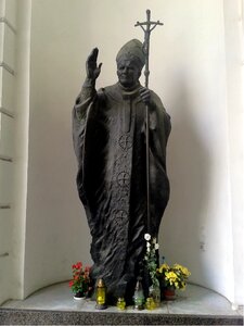 Pope john paul ii warsaw poland