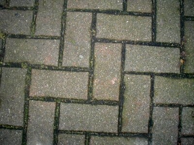 Stones sidewalk pattern