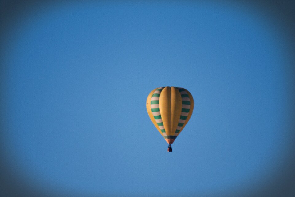 Hot air balloon air drive