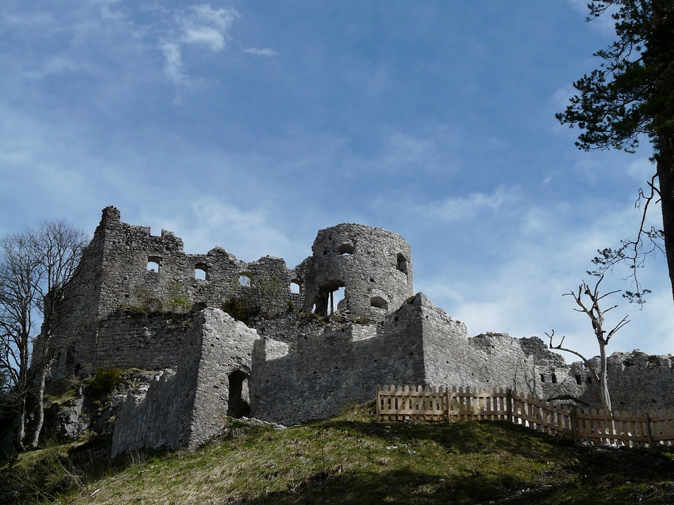 Stone building knight's castle
