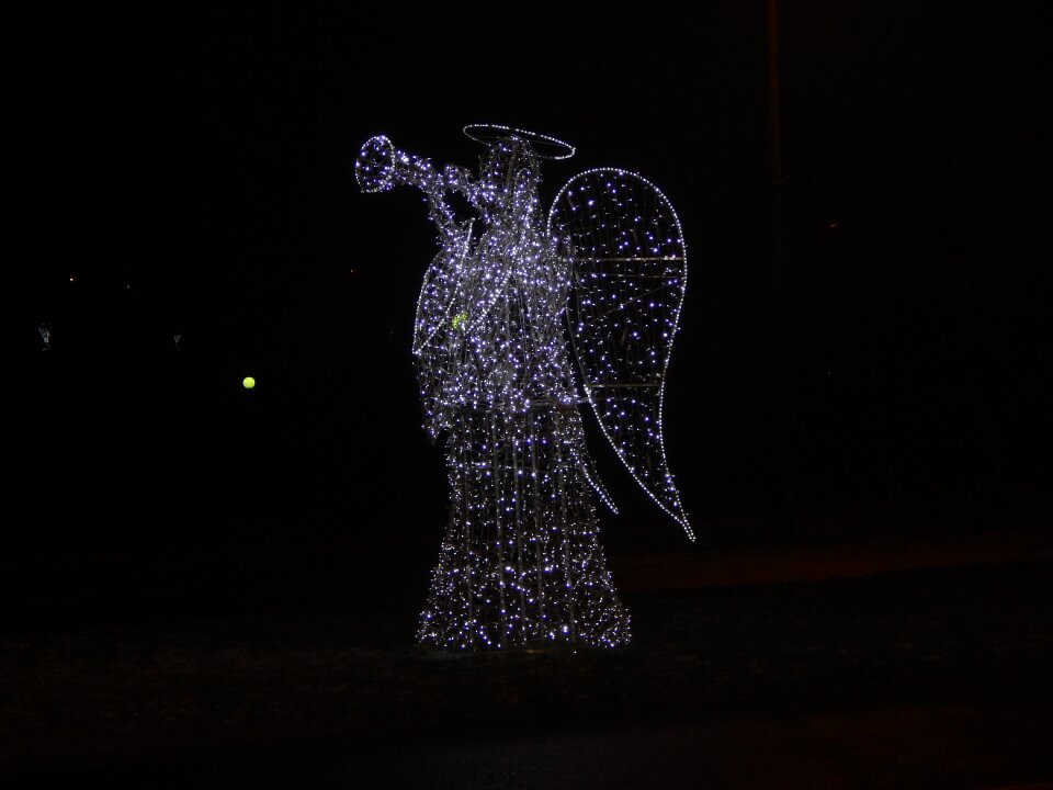 Angel ornament light