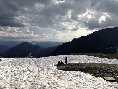 Grossglockner mountains austria photo