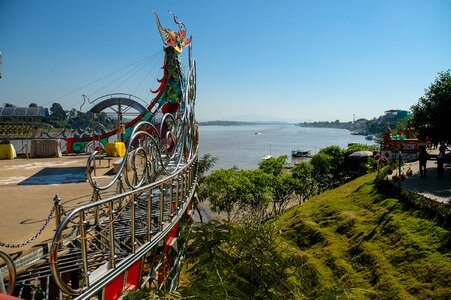 Golden triangle thailand asia
