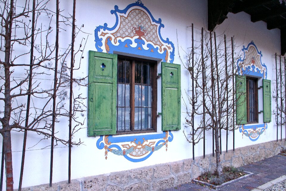 Painting frescos upper bavaria