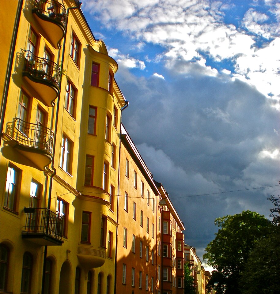 Facade södermalm stockholm
