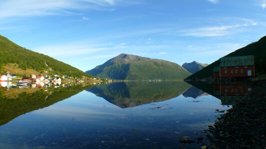 Water mirroring nature