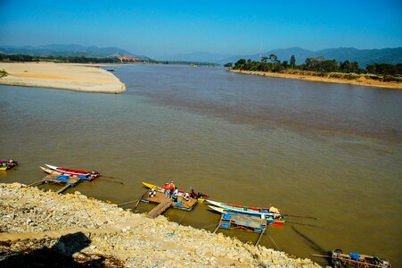 Golden triangle thailand asia