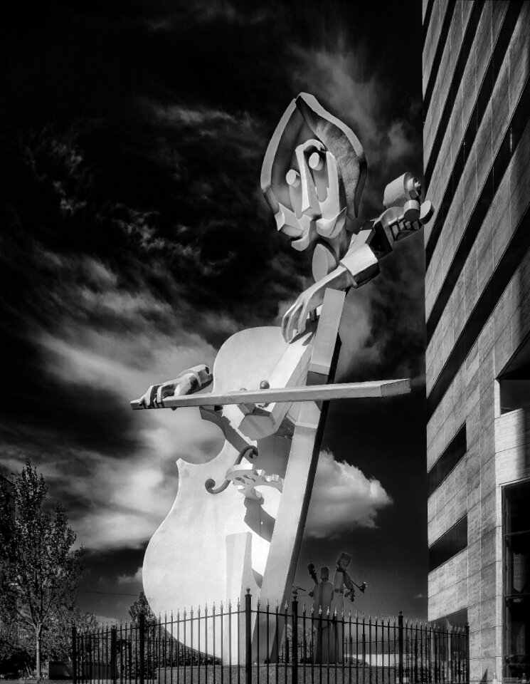 Violin art artistic