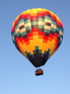 Hot air flying colors photo