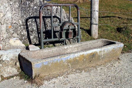 Alm water watering hole