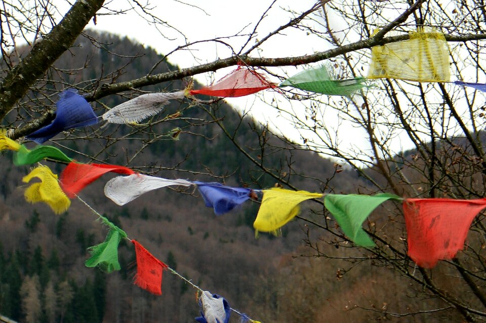 Flag prayers prayer photo