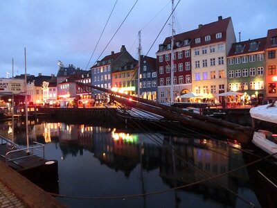 Port boats nyhavn photo