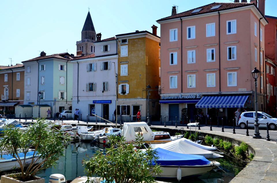 Muggia port promenade