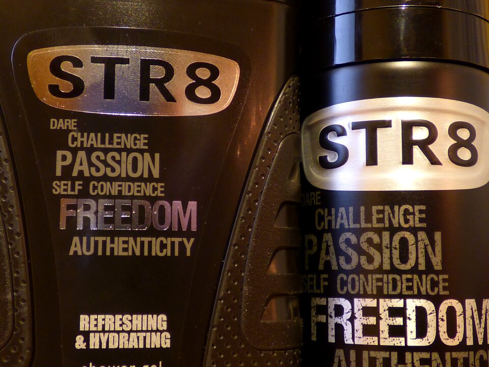 Shower male perfume
