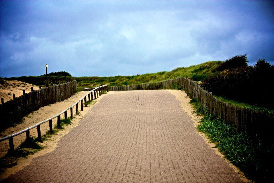 Away paved paving stones