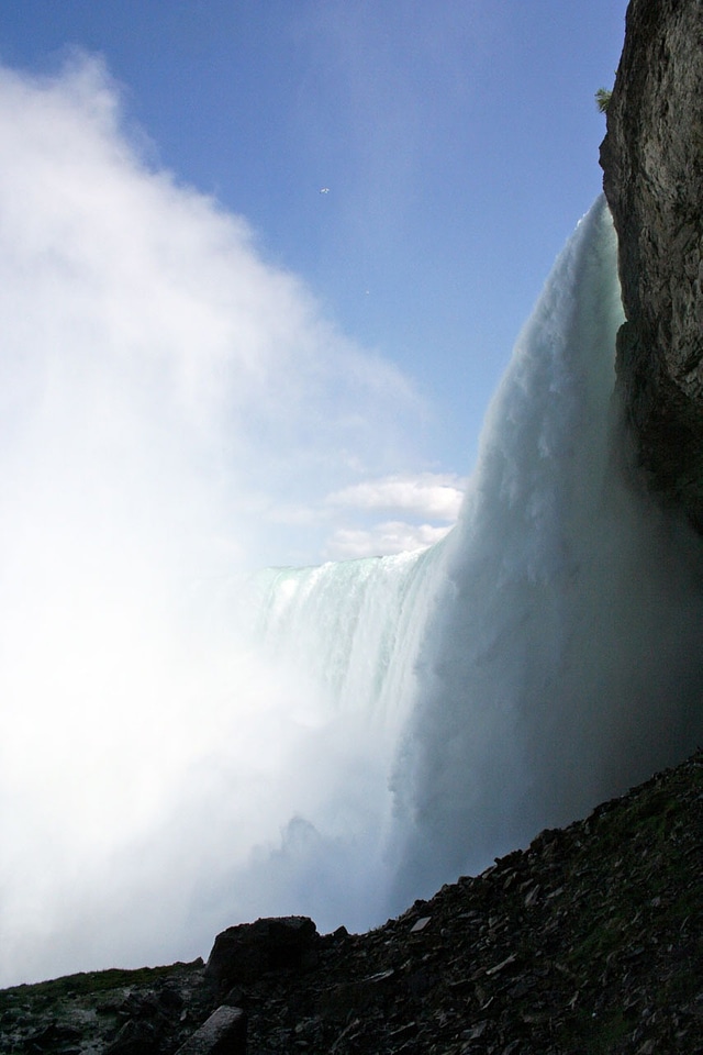 Tour behind water