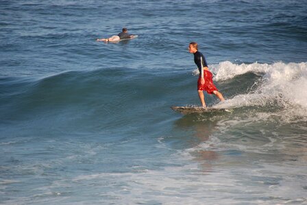 Sport ocean beach photo