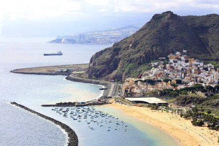 Canary islands landscape spain photo