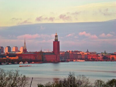 Stockholm horizon skyline