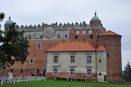 The museum castle golubski the teutonic knights ' fortress photo