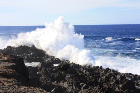 Sea ocean tenerife photo