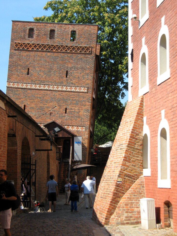 Monument the old town toruń