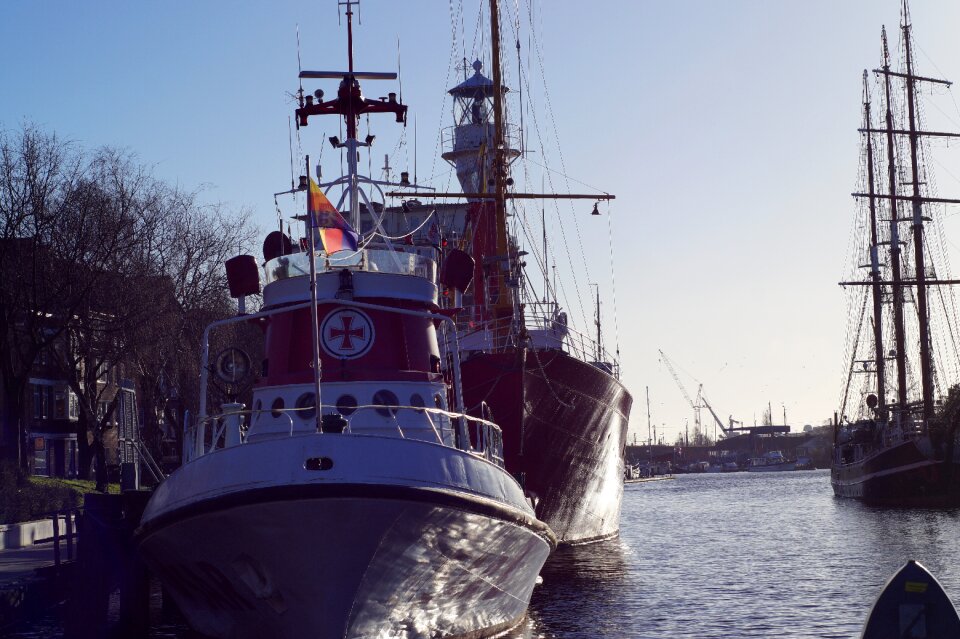 Port emden north sea