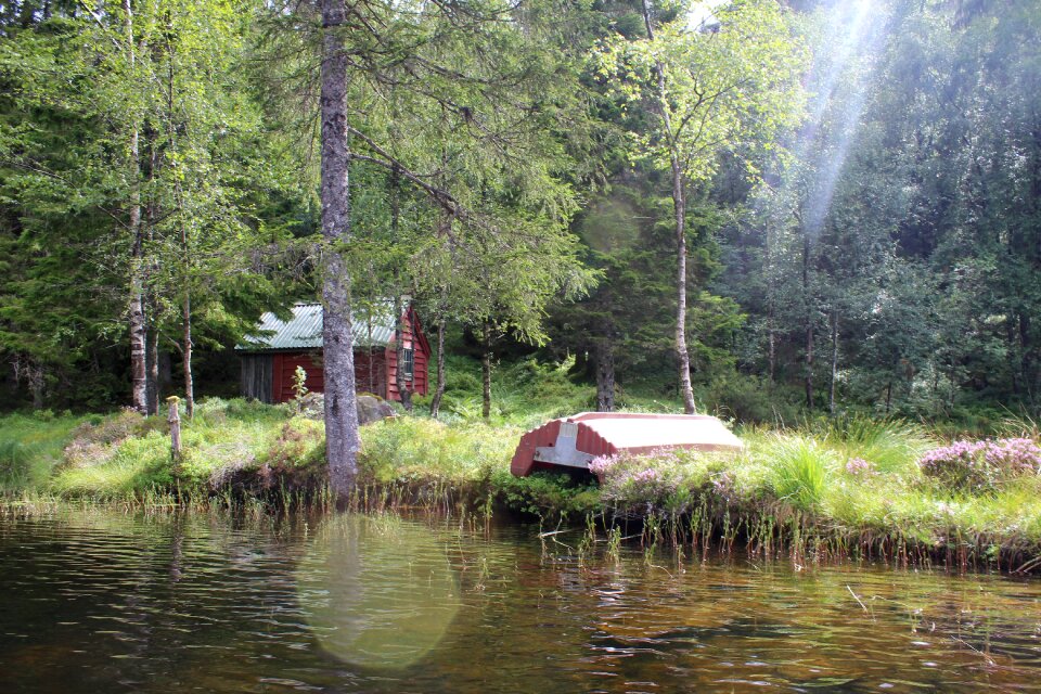 Landscape lake norway