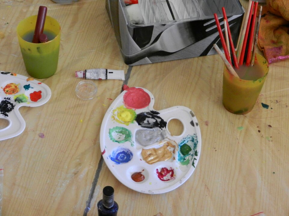 The art of the palette colors