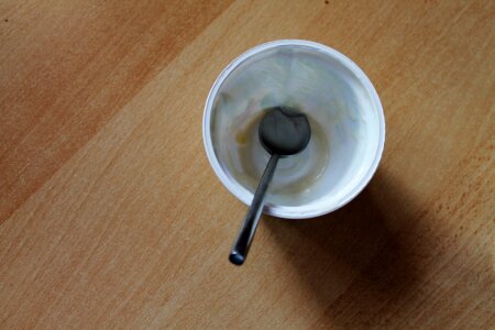 Cup plastic waste