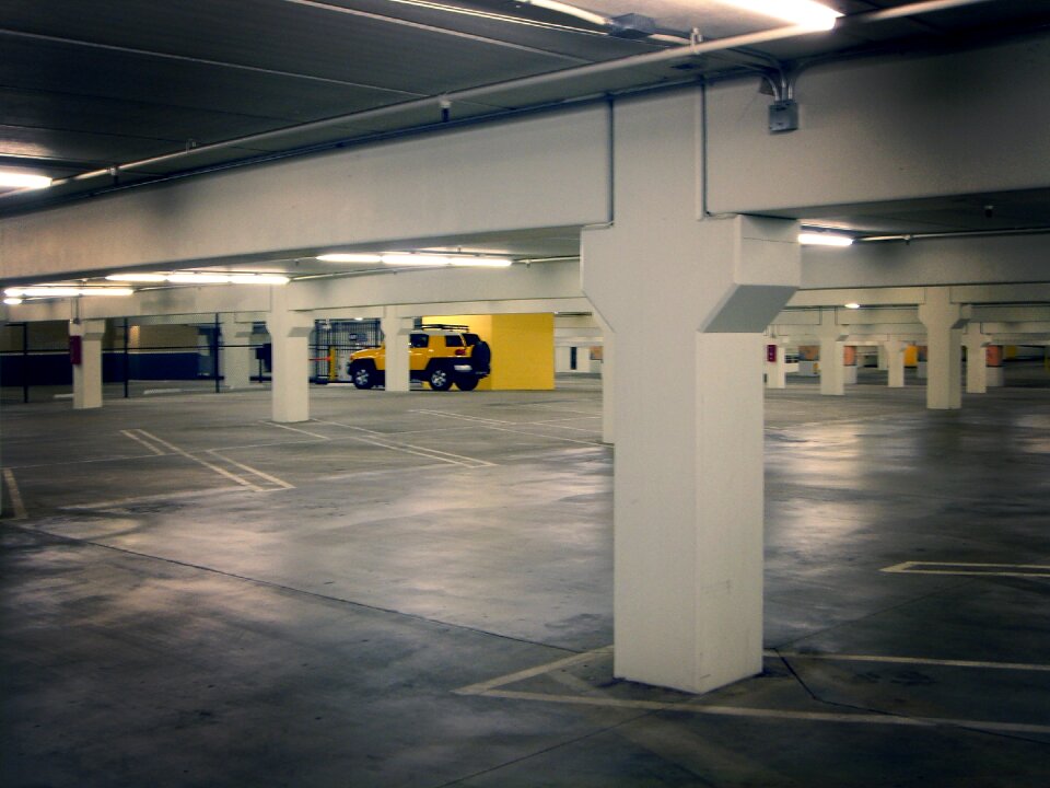 Subterranean garage underground parking underground garage