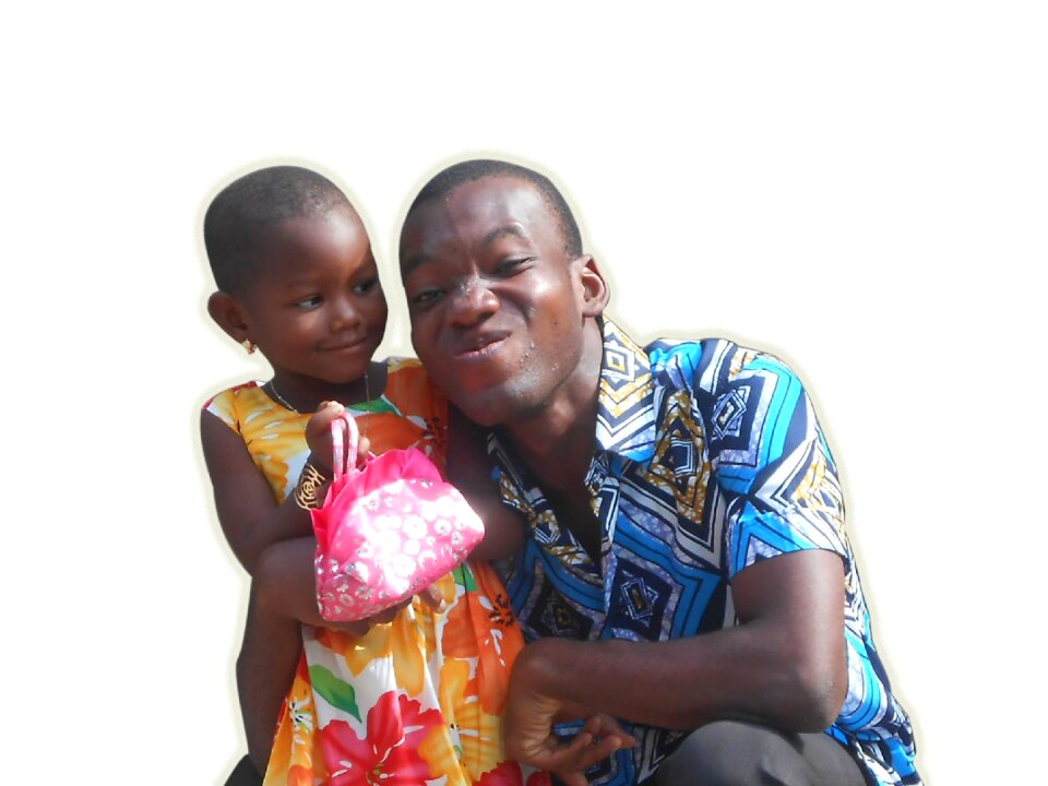 Family happy smile