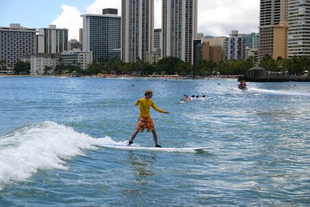 Surfer honolulu hawaii