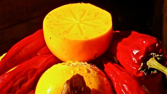 Abenaceas persimmons vegetable