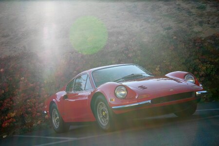Automobile sports car classic car