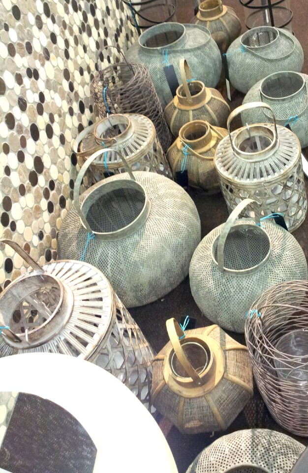 Vases interior styling decoration
