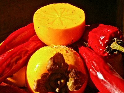 3cmlong persimmons vegetable