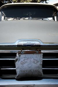 Pickup grill vintage photo