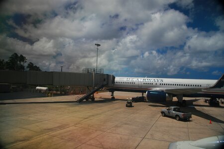 Flight departure aviation photo