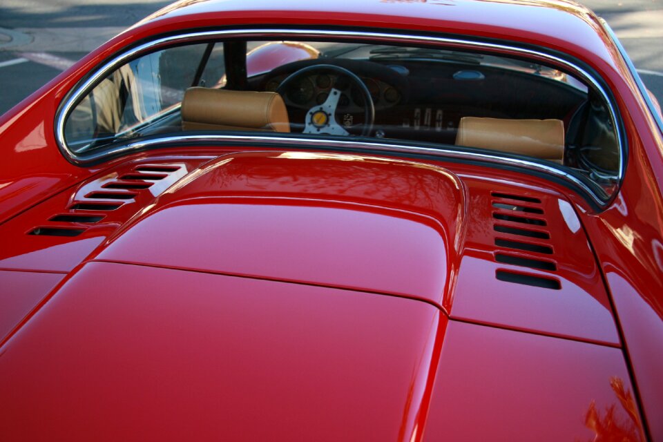 Vintage sports car car