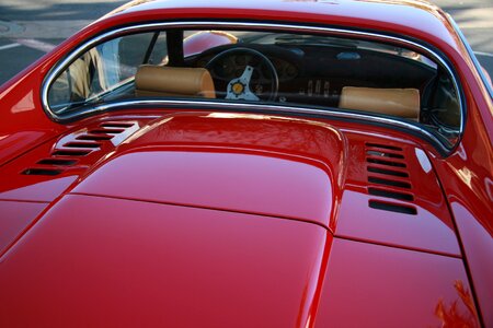 Vintage sports car car