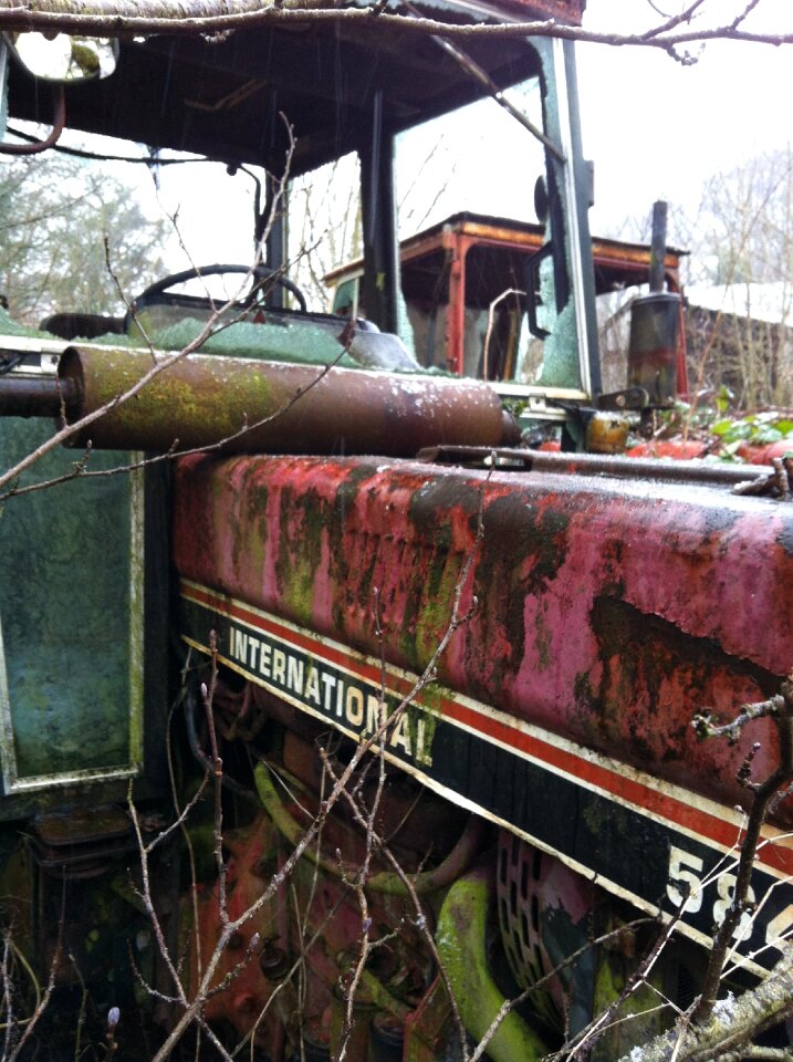 Farm junk yard rural decay