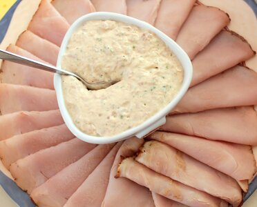Vitello tonato appetizer