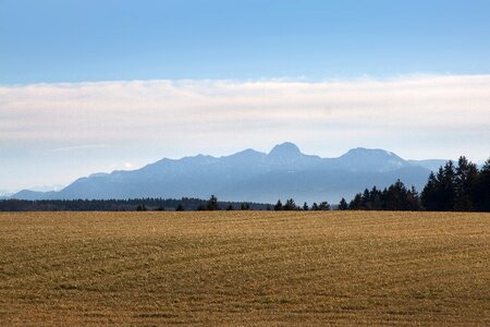 Alpine upper bavaria spring photo