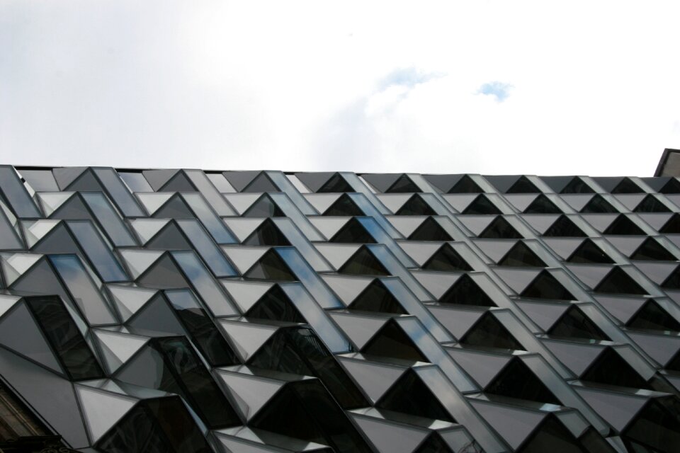Architecture modern building abstract pattern