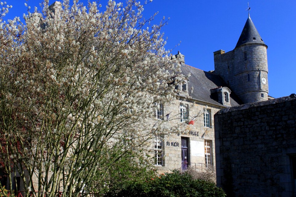 Brittany finistère town hall
