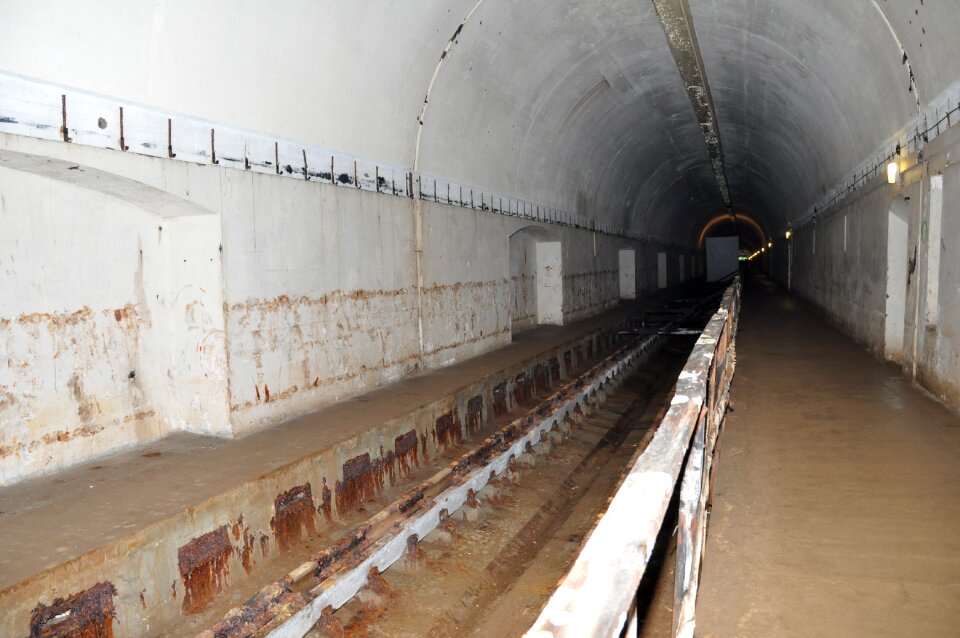 Railway tunnel monument the second world war