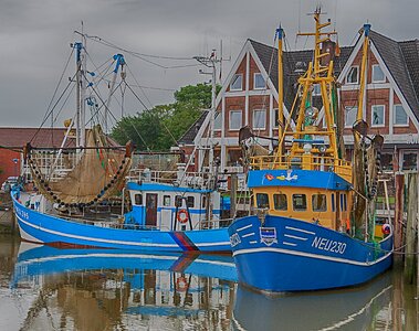 Lower saxony cutter fishing vessel photo