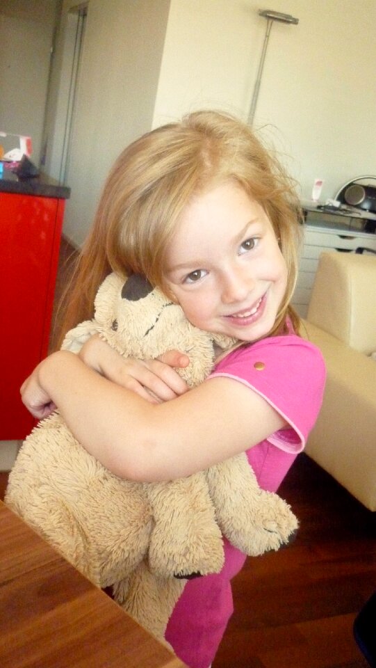 Teddy bear blond children